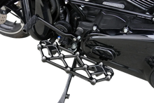 Load image into Gallery viewer, Arlen Ness Diamond Floorboards - Driver - Black - Back View