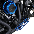 Load image into Gallery viewer, Arlen Ness Diamond Floorboards - Driver - Blue - Back View