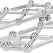 Load image into Gallery viewer, Arlen Ness Diamond Floorboards - Driver - Chrome - Main Product View
