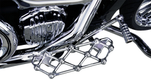 Load image into Gallery viewer, Arlen Ness Diamond Floorboards - Driver - Chrome - Additional View 5