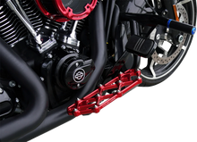 Load image into Gallery viewer, Arlen Ness Diamond Floorboards - Driver - Red - Additional View 5