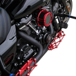 Load image into Gallery viewer, Arlen Ness Diamond Floorboards - Driver - Red - Additional View 6