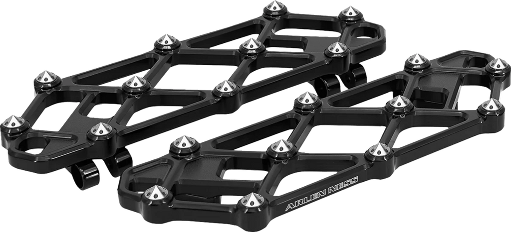 Arlen Ness Diamond Floorboards - Passenger - Black - Additional View 5