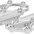 Load image into Gallery viewer, Arlen Ness Diamond Floorboards - Passenger - Chrome - Main Product View