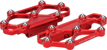 Load image into Gallery viewer, Arlen Ness Diamond Floorboards - Passenger - Red - Main Product View