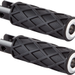 Load image into Gallery viewer, Arlen Ness Diamond Footpegs - Driver - Chrome 400-052 - Main Product View