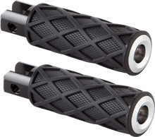 Load image into Gallery viewer, Arlen Ness Diamond Footpegs - Driver - Chrome 400-052 - Main Product View