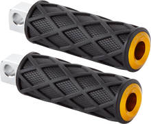 Load image into Gallery viewer, Arlen Ness Diamond Footpegs - Driver - Gold 400-055 - Main Product View