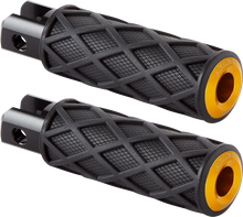 Load image into Gallery viewer, Arlen Ness Diamond Footpegs - Driver - Gold 400-057 - Main Product View