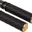 Load image into Gallery viewer, Arlen Ness Diamond Grips - TBW - Brass - Main Product View