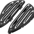 Load image into Gallery viewer, Arlen Ness Driver Floorboards - Deep Cut - Black 06-833 - Main Product View