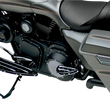Load image into Gallery viewer, Arlen Ness Driver Floorboards - Deep Cut - Black 06-833 - Side View