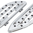 Load image into Gallery viewer, Arlen Ness Driver Floorboards - Deep Cut - Chrome 06-838 - Main Product View