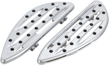 Load image into Gallery viewer, Arlen Ness Driver Floorboards - Deep Cut - Chrome 06-838 - Main Product View