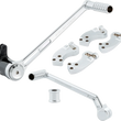Load image into Gallery viewer, Arlen Ness Extended Foot Control Kit - 3" - Chrome 410-037 - Main Product View