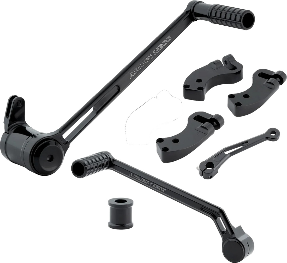Arlen Ness Extended Foot Control Kit - 3" - Chrome 410-037 - Side View
