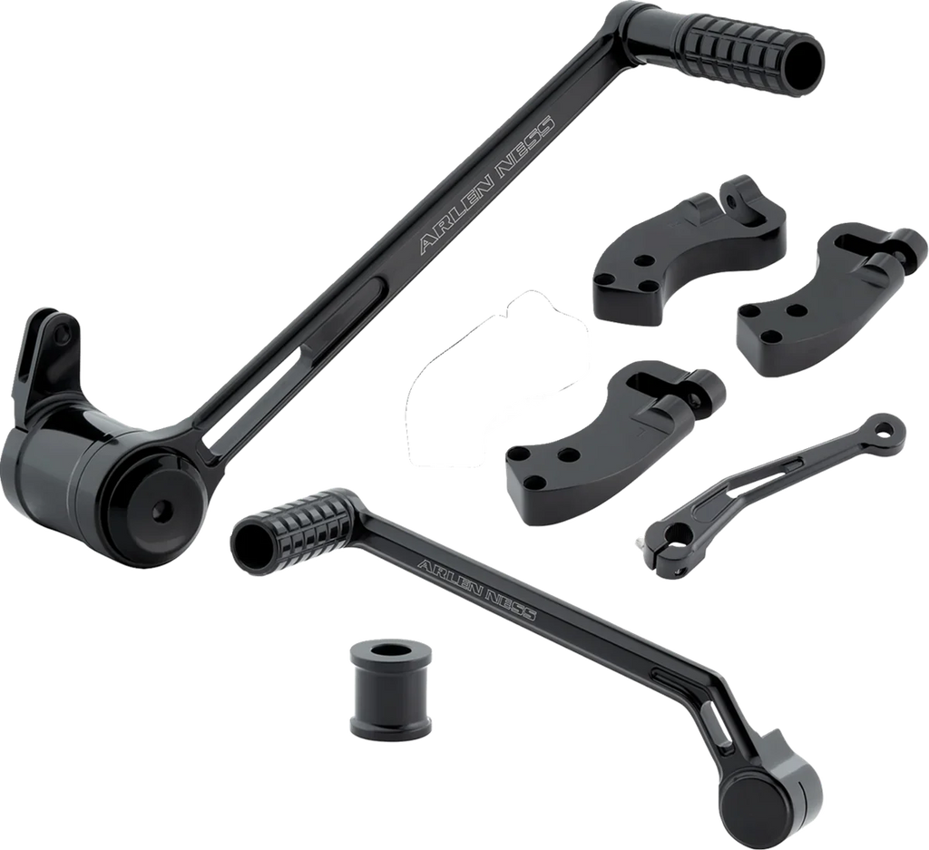 Arlen Ness Extended Foot Control Kit - 3" - Chrome 410-037 - Side View