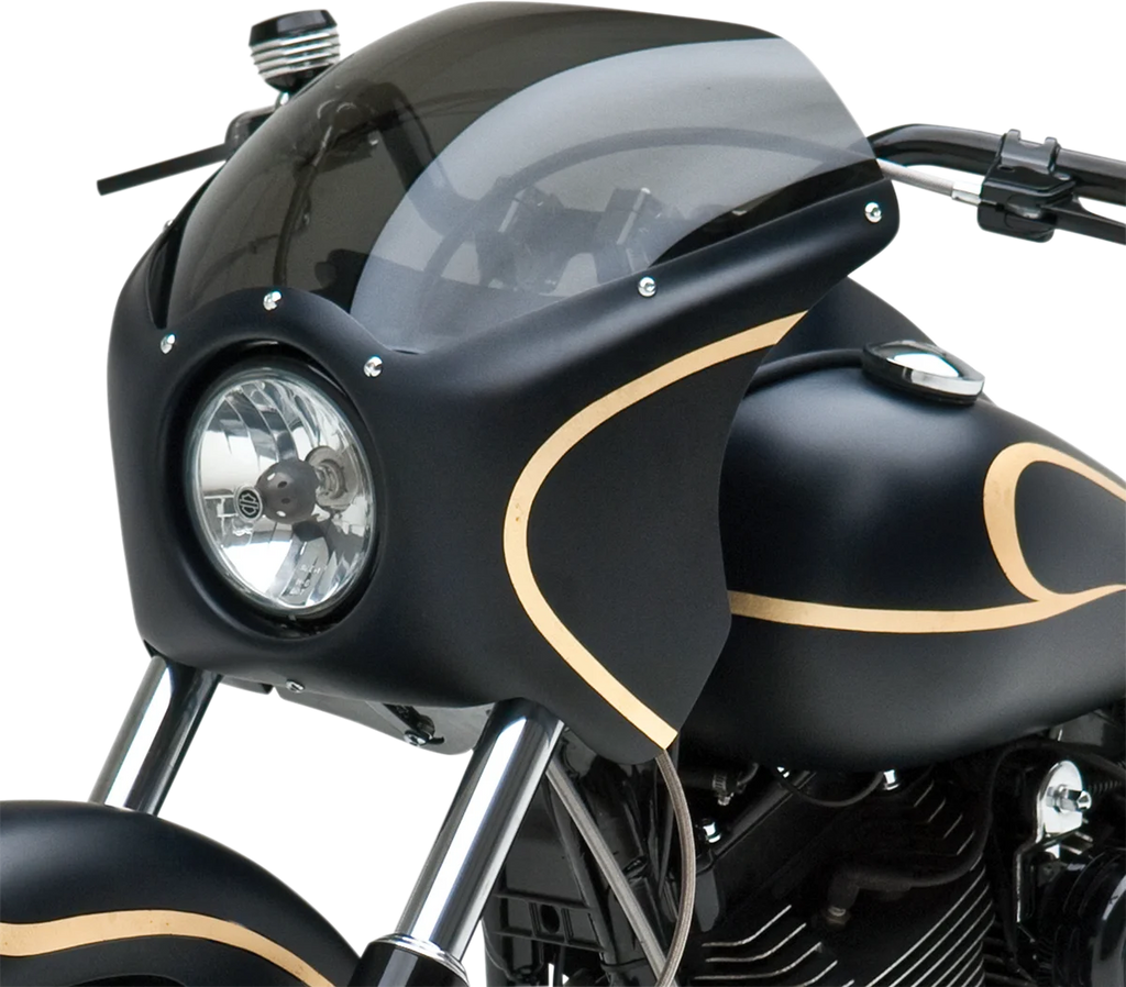 Arlen Ness Fairing - Smoke Shield - Wide Glide 06-087 - Side View