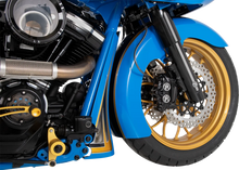 Load image into Gallery viewer, Arlen Ness Fat Wrap Front Fender 210-007 - Installation View