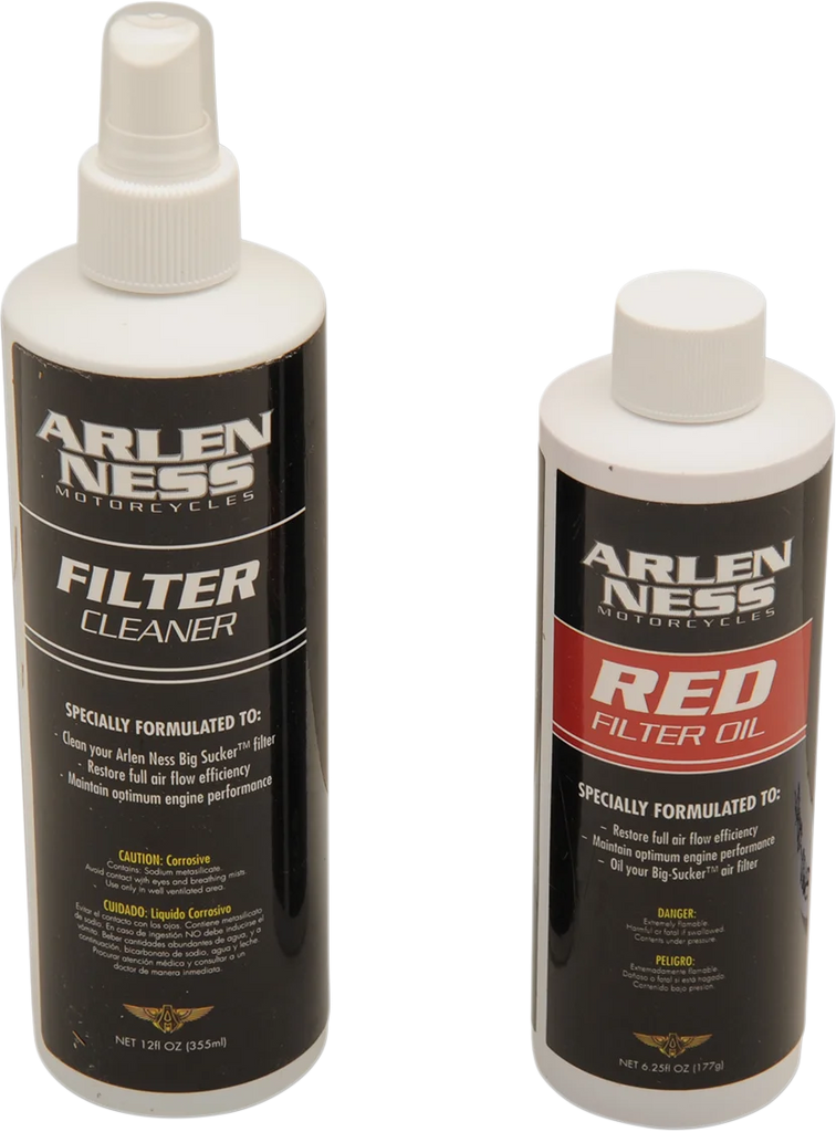 Arlen Ness Filter Recharge Kit - Red 18-076 - Main Product View