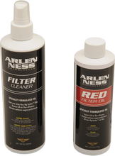 Load image into Gallery viewer, Arlen Ness Filter Recharge Kit - Red 18-076 - Main Product View
