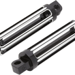Load image into Gallery viewer, Arlen Ness Footpegs - 10 Gauge - Chrome 06-104 - Side View