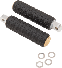 Load image into Gallery viewer, Arlen Ness Footpegs - Air Trax - Brass 07-964 - Main Product View