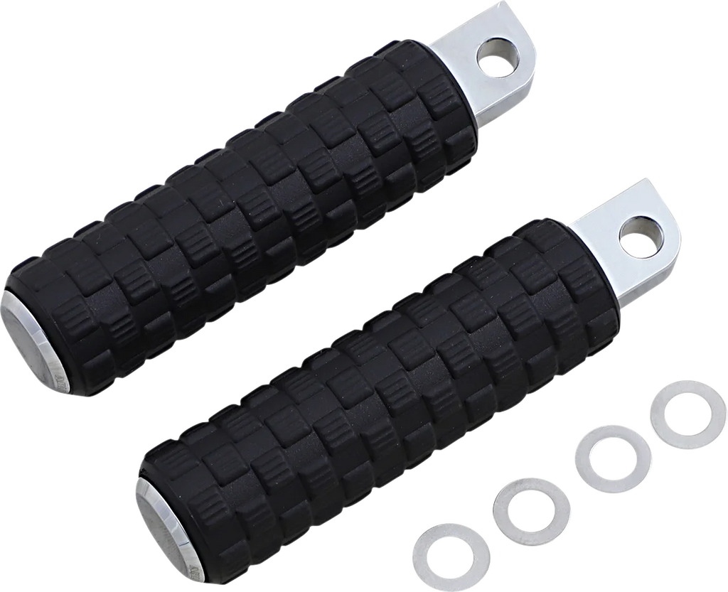 Arlen Ness Footpegs - Air Trax - Chrome 07-962 - Side View