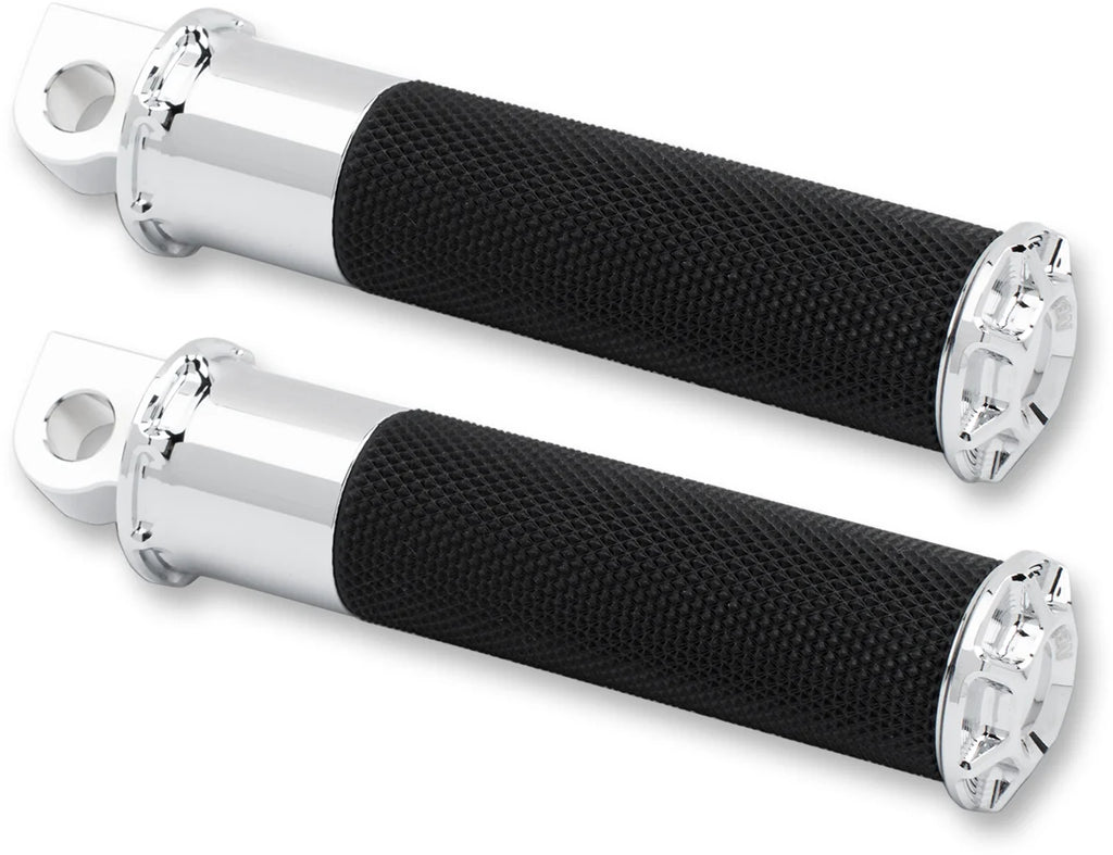 Arlen Ness Footpegs - Beveled - Chrome 07-928 - Main Product View