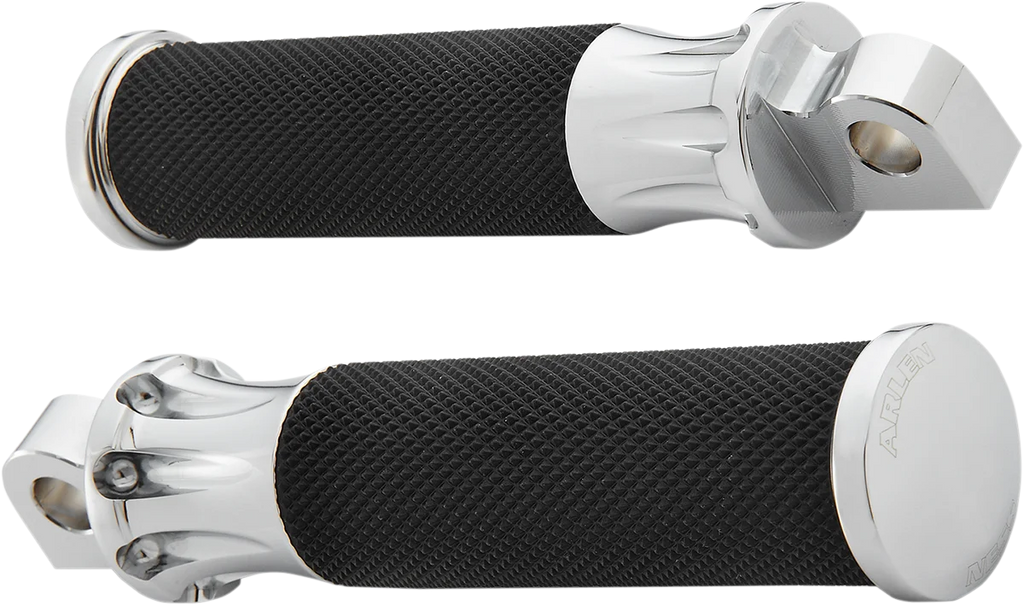 Arlen Ness Footpegs - Deep Cut - Chrome 07-908 - Main Product View