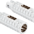 Load image into Gallery viewer, Arlen Ness Footpegs - Driver - Chrome 400-037 - Main Product View