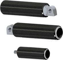 Load image into Gallery viewer, Arlen Ness Footpegs - Dual Ring - Black 07-934 - Main Product View