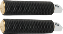 Load image into Gallery viewer, Arlen Ness Footpegs - Knurled - Brass 07-932 - Main Product View
