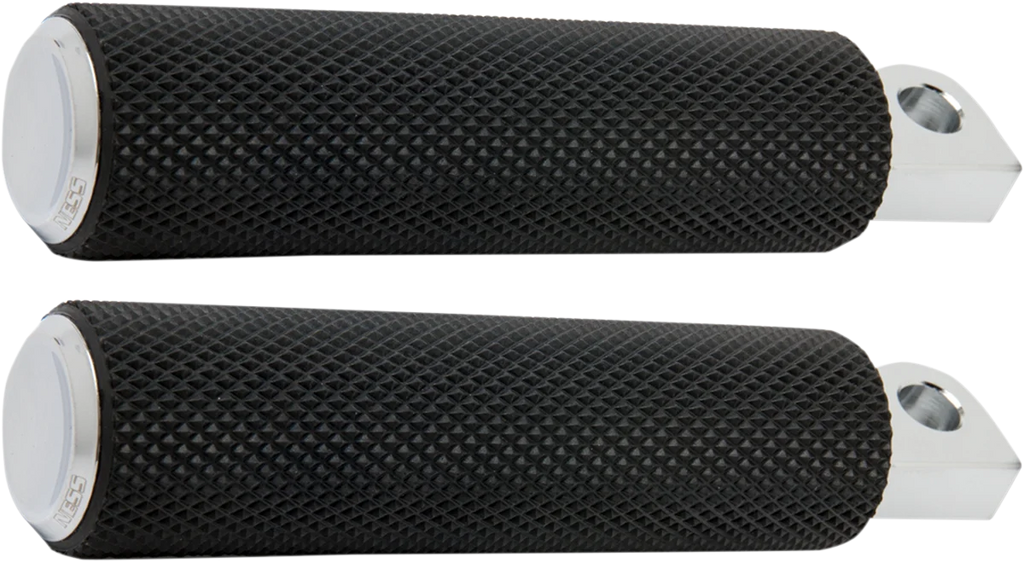 Arlen Ness Footpegs - Knurled - Chrome 07-924 - Main Product View