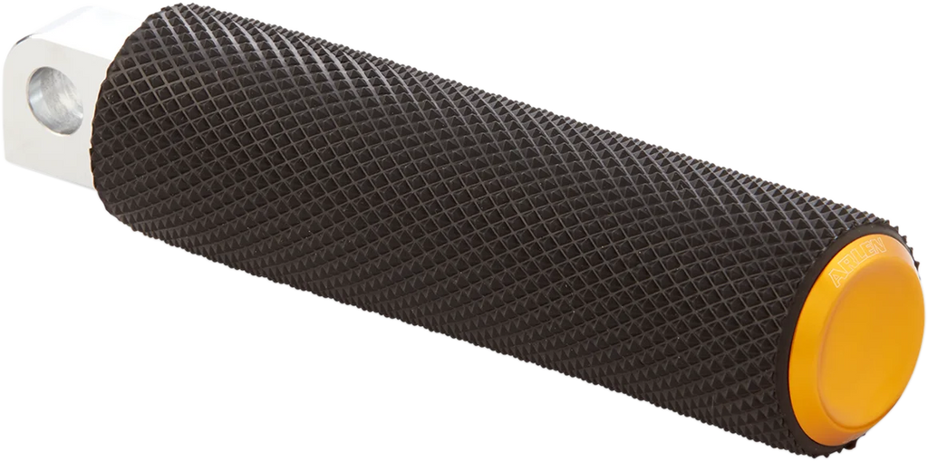 Arlen Ness Footpegs - Knurled - Gold 07-939 - Side View