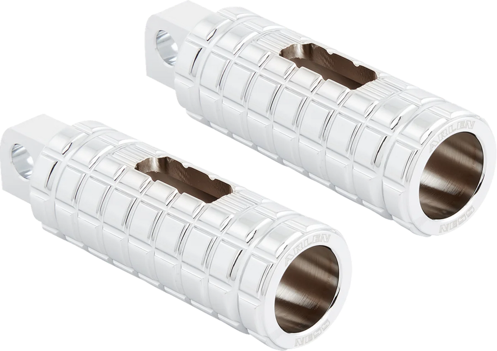 Arlen Ness Footpegs - Male - Chrome 400-035 - Main Product View