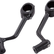 Load image into Gallery viewer, Arlen Ness Forged Highway Peg Mounts - Chrome 400-044 - Side View