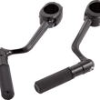 Load image into Gallery viewer, Arlen Ness Forged Highway Peg Mounts w/ Pegs - Black 400-045