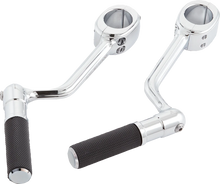 Load image into Gallery viewer, Arlen Ness Forged Highway Peg Mounts w/ Pegs - Chrome 400-046 - Main Product View