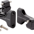 Load image into Gallery viewer, Arlen Ness Forged Passenger Floorboard Mounts - All Black 410-032 - Main Product View