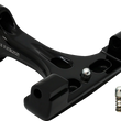 Load image into Gallery viewer, Arlen Ness Forged Passenger Floorboard Mounts - All Black 410-032 - Side View