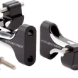 Load image into Gallery viewer, Arlen Ness Forged Passenger Floorboard Mounts - Black 410-033 - Main Product View