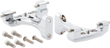 Load image into Gallery viewer, Arlen Ness Forged Passenger Floorboard Mounts - Chrome 410-034 - Main Product View