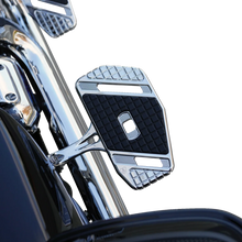 Load image into Gallery viewer, Arlen Ness Forged Passenger Floorboard Mounts - Chrome 410-034 - Back View
