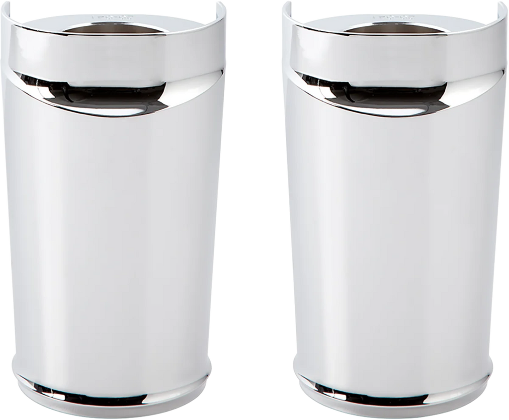 Arlen Ness Fork Boot Cover - Chrome - Smooth 20-036 - Main Product View