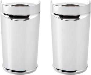 Arlen Ness Fork Boot Cover - Chrome - Smooth 20-036 - Main Product View