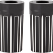 Load image into Gallery viewer, Arlen Ness Fork Boot Covers - Chrome - Deep Cut - FLHTD 20-012 - Side View