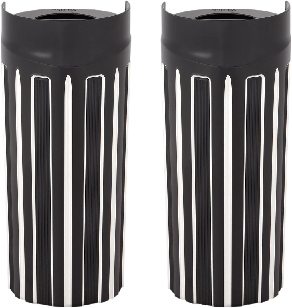 Arlen Ness Fork Boot Covers - Deep Cut - FL 20-034 - Detail View