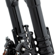 Load image into Gallery viewer, Arlen Ness Fork Legs - 49 mm - Black Anodized - For Custom Radial Mount Brake Caliper 120-003 - Back View