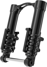Load image into Gallery viewer, Arlen Ness Fork Legs - 49 mm - Black Anodized - For Factory Brake Caliper 120-002 - Side View